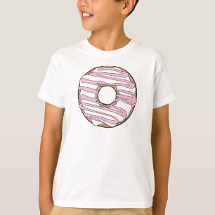 White Doughnut, Doughnut, Chocolate, Frosting, Ici T-Shirt