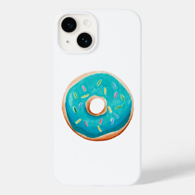 White Doughnut Phone Case (Back)