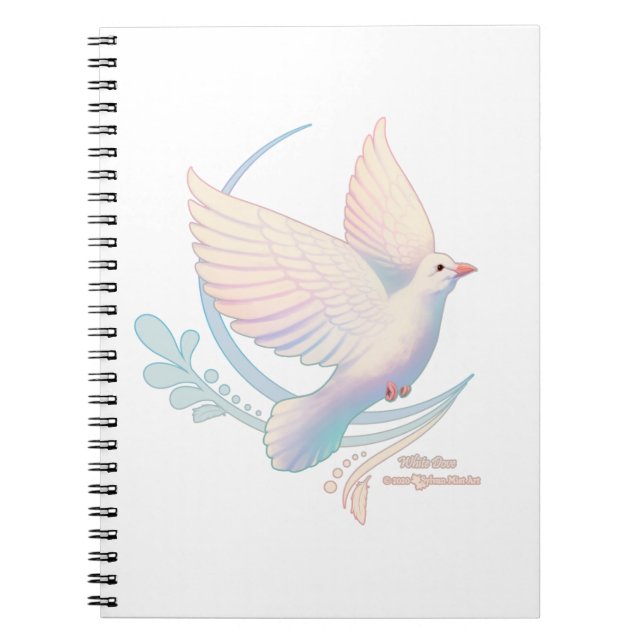 White Dove Notebook (Front)