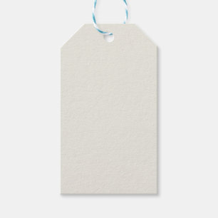 White Dove Solid Color Gift Tags