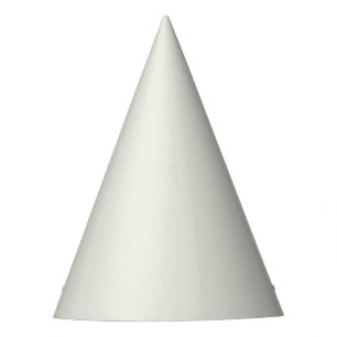 White Dove Solid Color Party Hat
