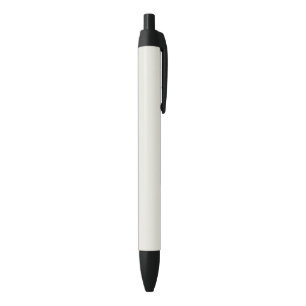 White Dove Solid Colour Black Ink Pen