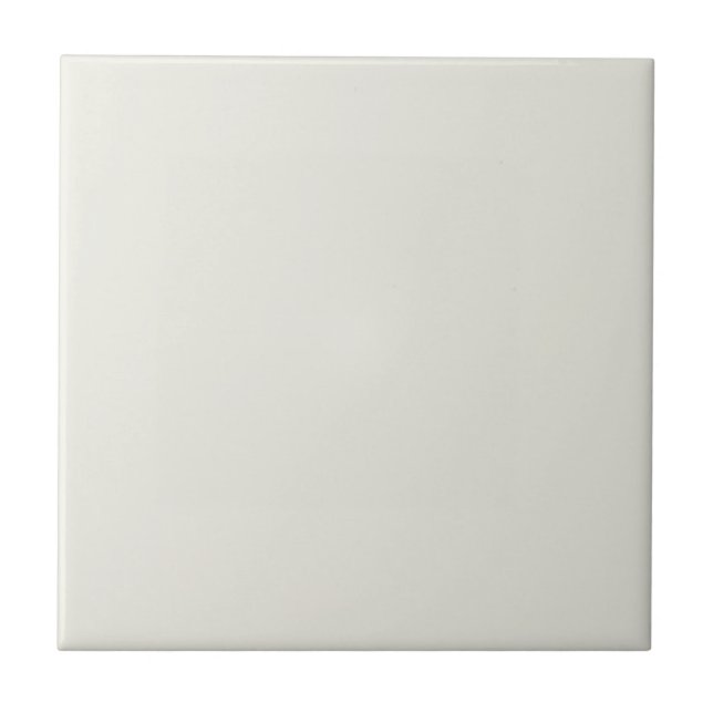 White Dove Solid Colour Ceramic Tile (Front)