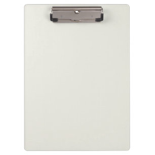 White Dove Solid Colour Clipboard