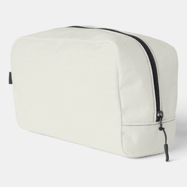 White Dove Solid Colour Dopp Kit (Right Corner)