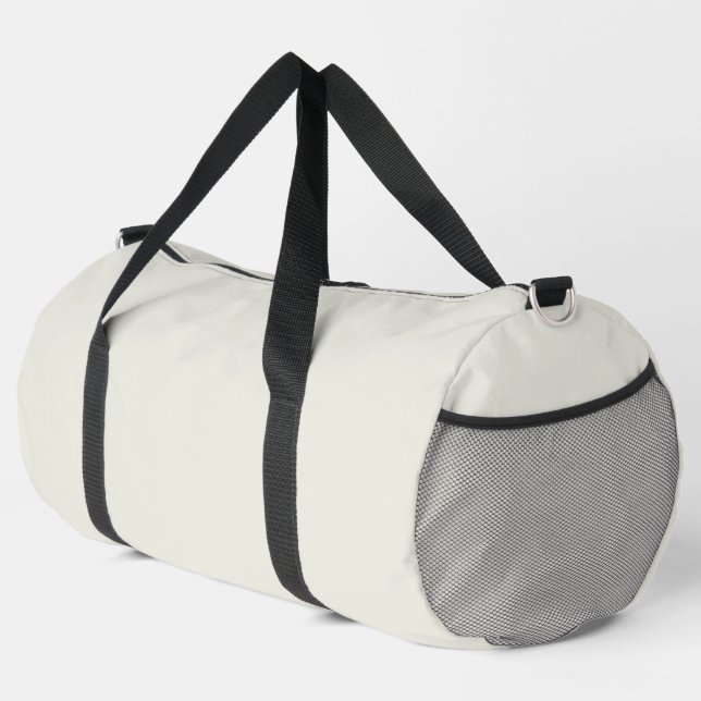 White Dove Solid Colour Duffle Bag (Right Corner)