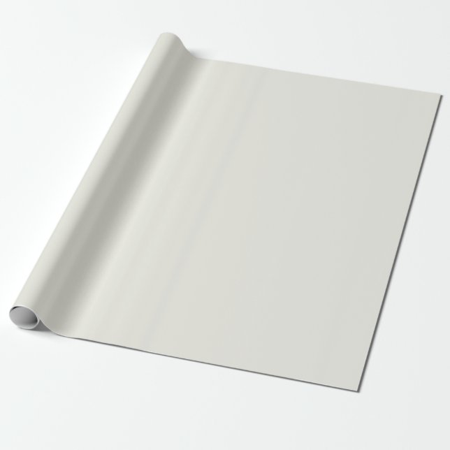 White Dove Solid Colour Wrapping Paper (Unrolled)
