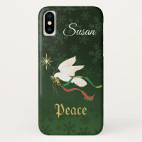 White Dove Spreading Peace