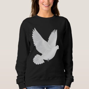 White dove sweatshirt