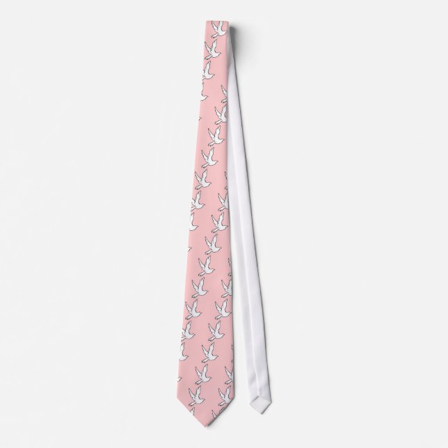 White Dove Tie (Front)