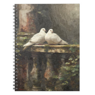 White Doves Garden Notebook