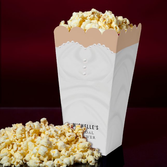 White Dress Wedding Bridal Shower Favour Box (Creator Uploaded)