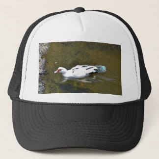 White Duck Trucker Hat