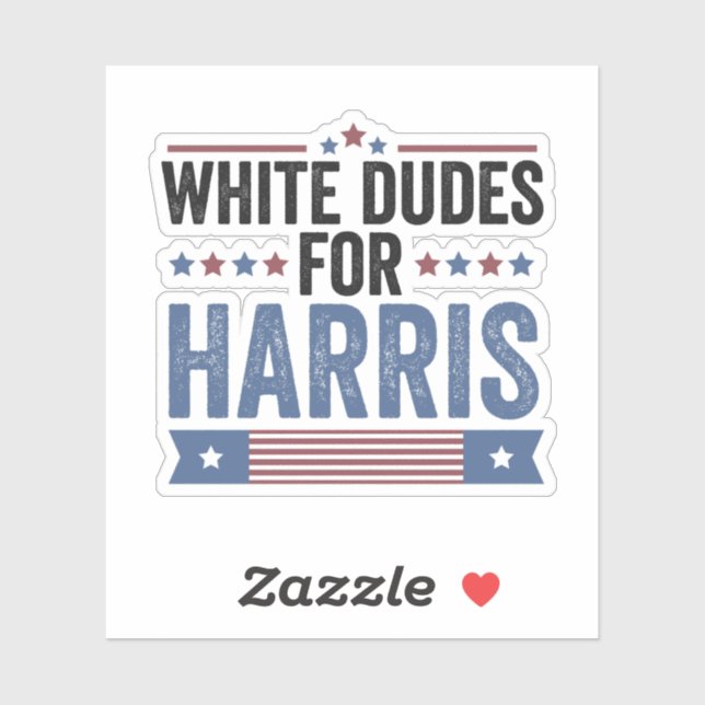 White Dudes For Harris 2024 (Sheet)