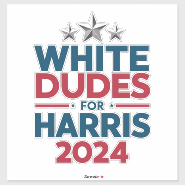 White Dudes For Harris-2024 Election (Sheet)