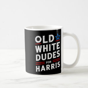 White Dudes For Harris Kamala 2024 Coffee Mug