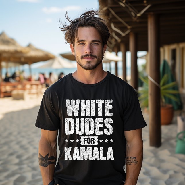 White Dudes For Kamala Harris President Election  T-Shirt (Creator Uploaded)