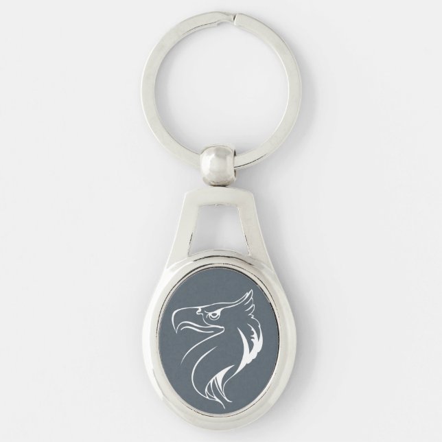 White eagle key ring (Front)