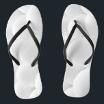 White Eggs Shells Funny Custom Created Thongs<br><div class="desc">Here are some custom flip flops with your own image or you can use mine either way you will be styling on the beach this summer. Make sure to bookmark this page to come back to it in the future. If you like/love our designs make sure to like or share...</div>