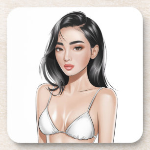 White Elegance Coaster