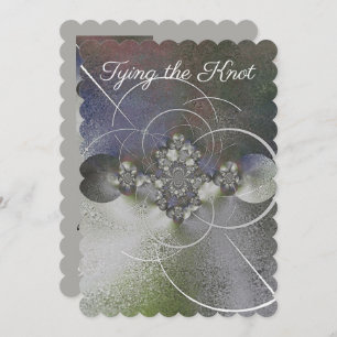 "White Elegance" Wedding Invitation