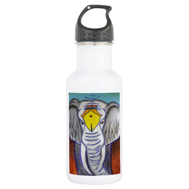 White Elephant 532 Ml Water Bottle (Front)