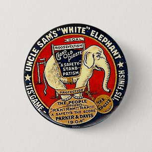 White Elephant - Button