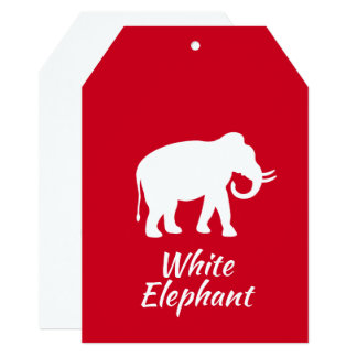 white elephant invitations announcements zazzle com au white elephant invitations announcements zazzle com au