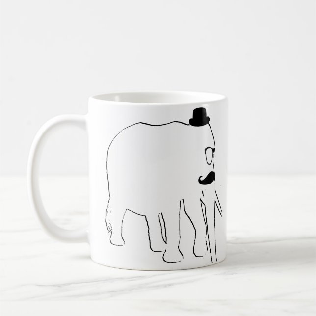 White Elephant Coffee Mug (Left)