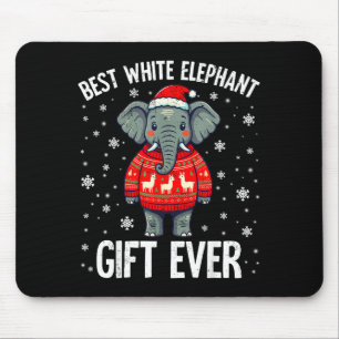White Elephant Ever Christmas Xmas Under 15 20 Mouse Pad
