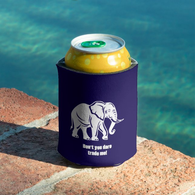 White Elephant Gag Gift Can Cooler (In Situ Pool)