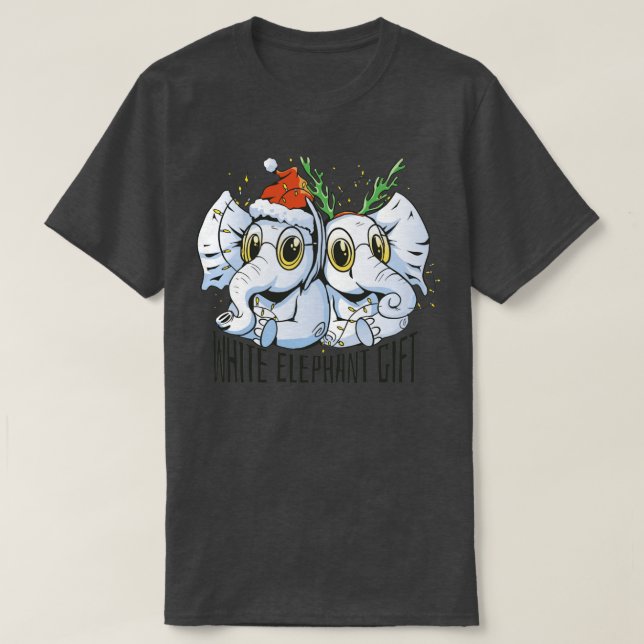 White Elephant Gift T-Shirt (Design Front)