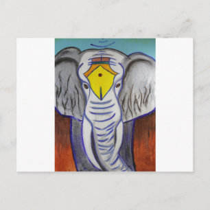 White Elephant Postcard