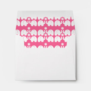 White Elephants with Daisy over Pink Envelopes