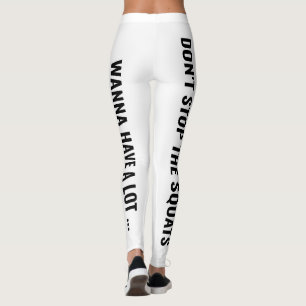 White Exercise Pants from TFS Leggings