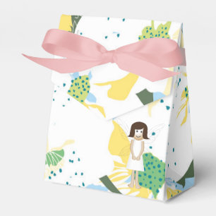 white fairy in fairytale, fall, happy birthday favour box
