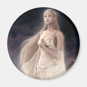 White Fairy Magnet