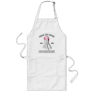 White Fear No Ghost Book Ask The Librarian Long Apron