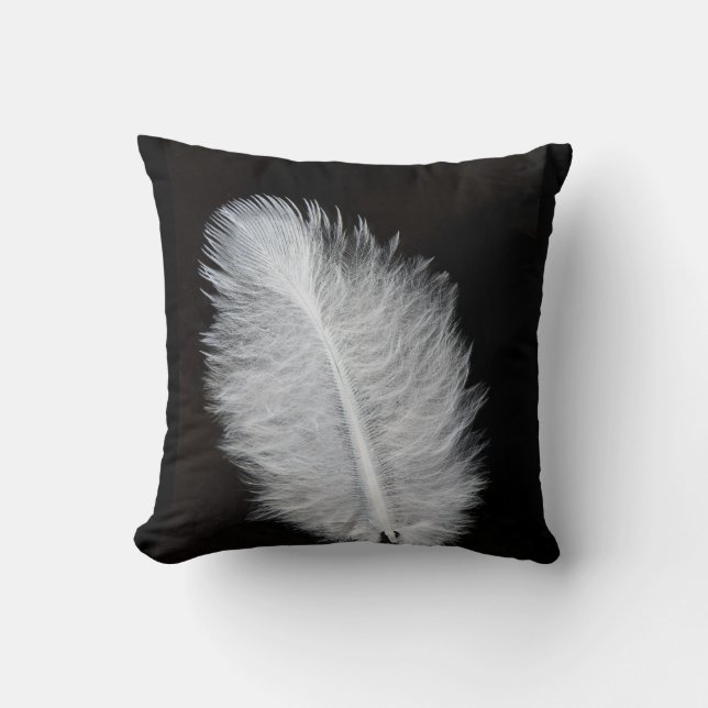White feather cushion (Front)