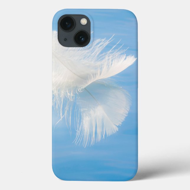 White Feather Reflects on Water | Seabeck, WA Case-Mate iPhone Case (Back)