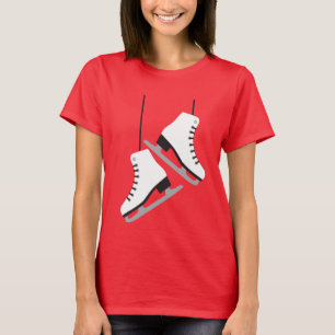 White female Skates T-Shirt