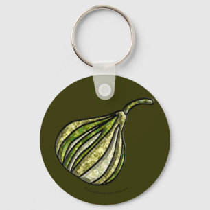 White Fig Key Ring
