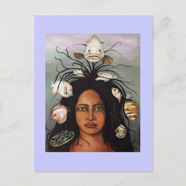 White Fish Postcard (Front)