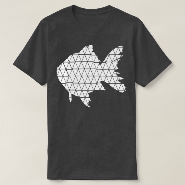 White Fish T-Shirt (Design Front)