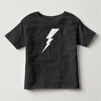 White Flash Lightning Bolt