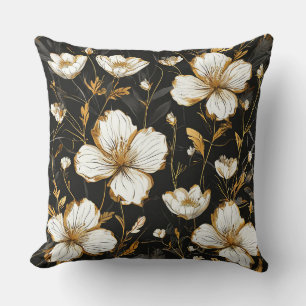 🤍 White Floral Decor For Bedroom And Sofa Gift 🤍 Cushion