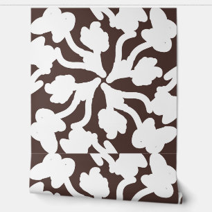 White floral "Ratti_Creative_Arts" wallpaper