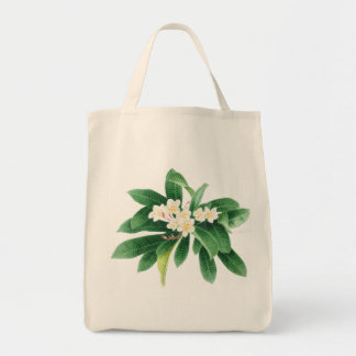 White flower bag