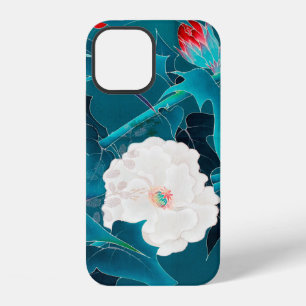 White Flower, Japanese Design iPhone 12 Case