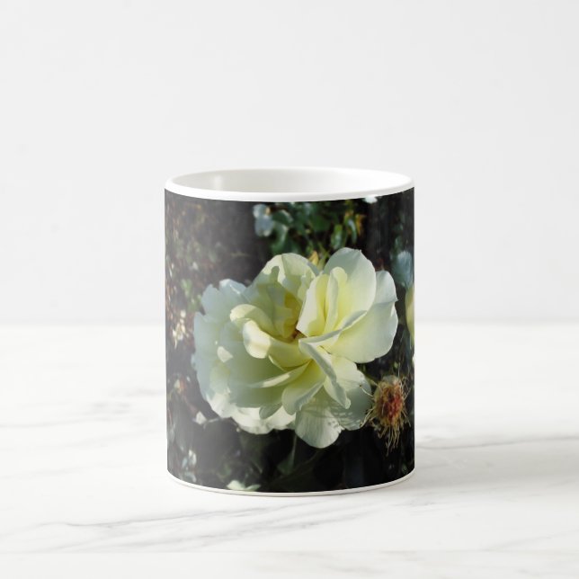 White Flower Mug (Center)